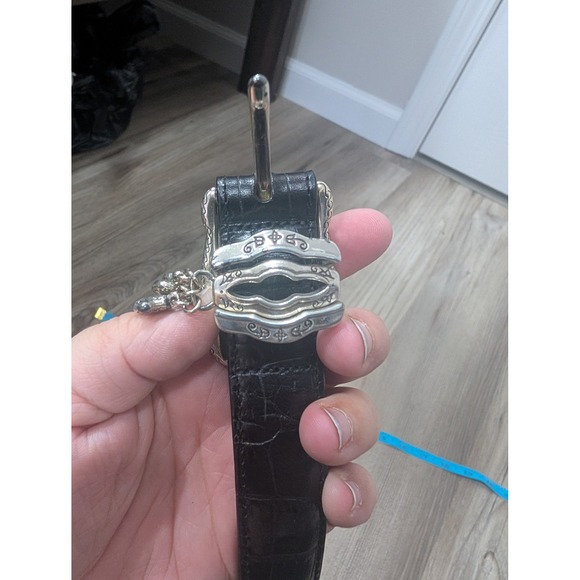 Brighton Women's Belt, Size Small, Black Leather, Western, Made in USA - Picture 3 of 7